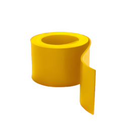 BAVETTE 40sh JAUNE 10x100