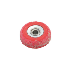 BROSSE METALLIQUE ROTATIVE CHAMP COURBE 76X20MM