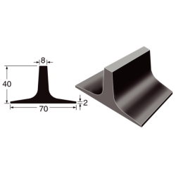 TASSEAU REMACLEAT T40/CN  70 x 2000 / 8 x 40