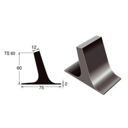 TASSEAU REMACLEAT TS60/CN  75 x 2000 / 12 x 60