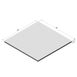 REMALOX MOSAIQUE/CN 8 x 500 x 500 / 20x20x4